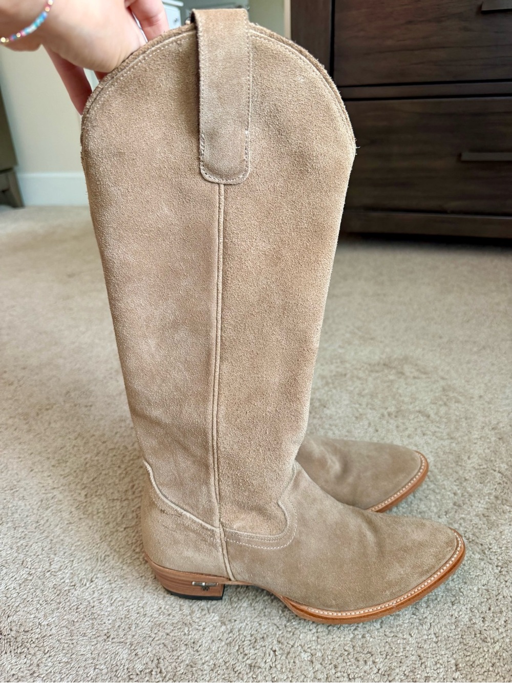 Lane boots PLAIN JANE BOOT - LATTE SUEDE